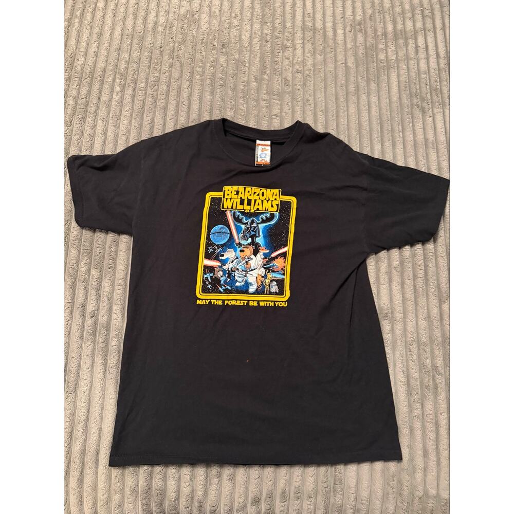 Star Wars Bearizona The Duck Company Men’s T-Shirt Size Large